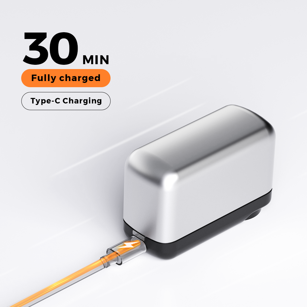 TINY BIKE PUMP PRO-120 PSI High Pressure and LED Display Electric Bike Pump