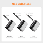 TINY BIKE PUMP PRO-120 PSI High Pressure and LED Display Electric Bike Pump