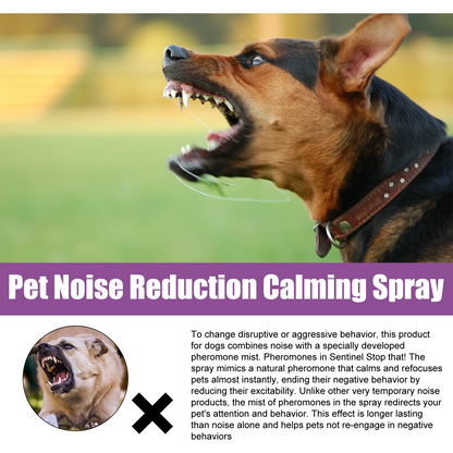 Pet Noise Reduction Calming Spray, Prevent Stress Soothe Pet Calm Mood Reduce Pet Noise Spray