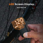 TINY BIKE PUMP PRO-120 PSI High Pressure and LED Display Electric Bike Pump