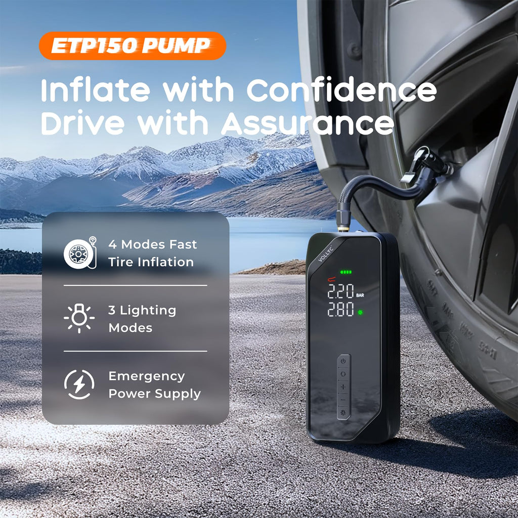 Car Tire Inflator Portable Air Compressor