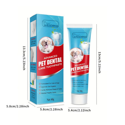 Pet Toothpaste, Fresh Breath Bad Breath Tartar Clean Dog And Cat Oral Care Edible Toothpaste