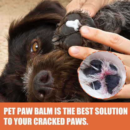 Pet Paw Balm For Cats And Dogs Foot Pad Protective Oil Soothes And Moisturizes And Cures Dry And Cracked Feet