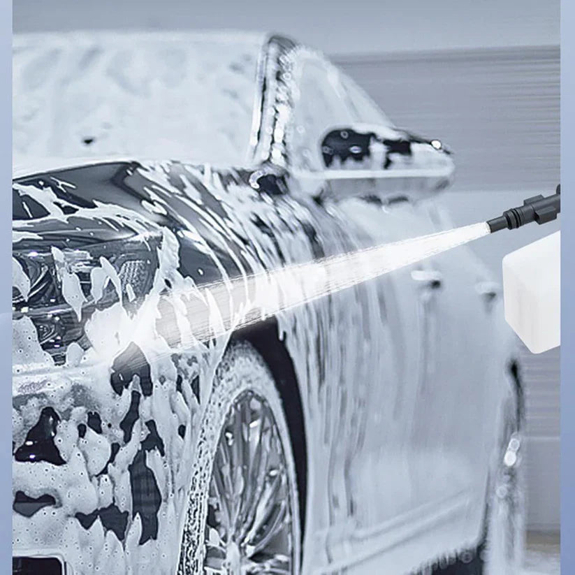 Portable Pressure Washer Set + 2 48V Batteries + Complete Accessories