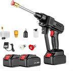Portable Pressure Washer Set + 2 48V Batteries + Complete Accessories